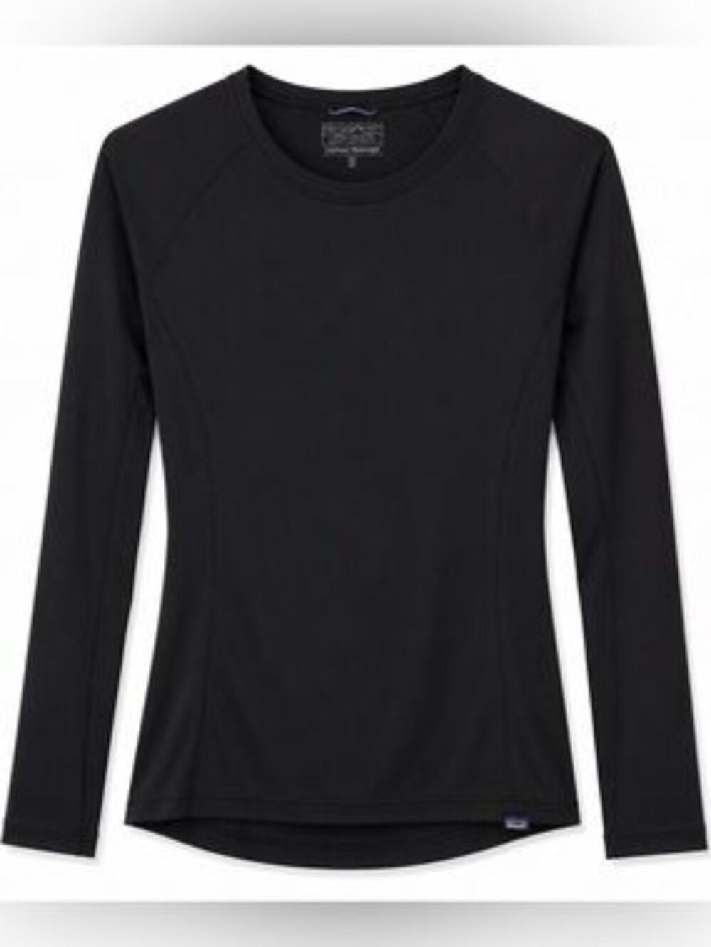 Patagonia Women's Size XS Capilene Midweight Baselayer Long Sleeve Top in Black - Picture 9 of 9